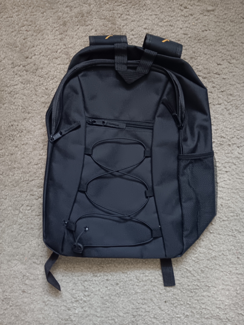 New lightweight Backpack with Front Bungee Cord
